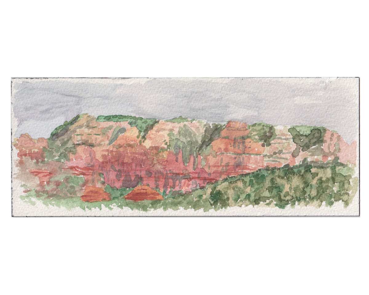Sedona Watercolor 1
