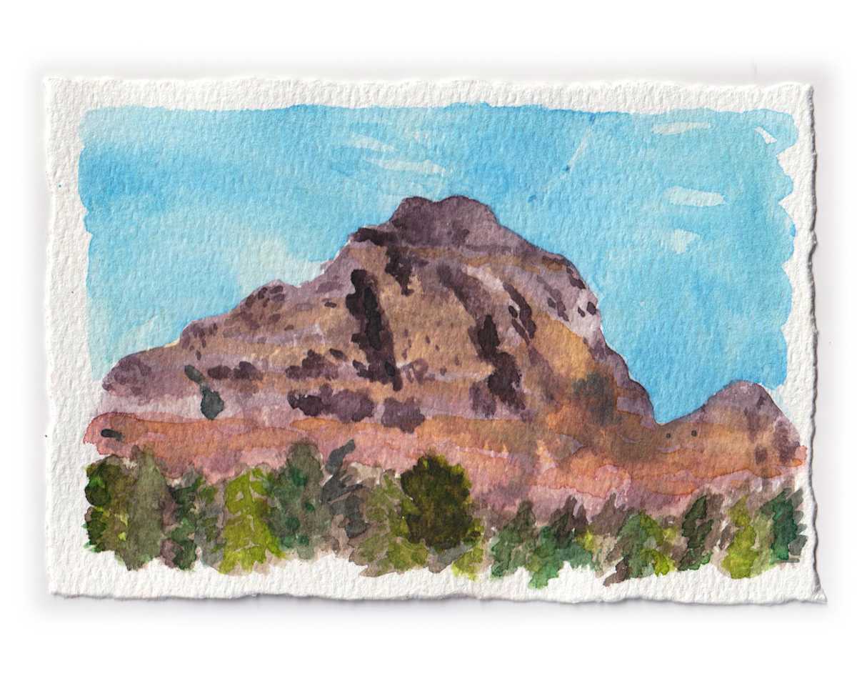 Sedona Watercolor 13