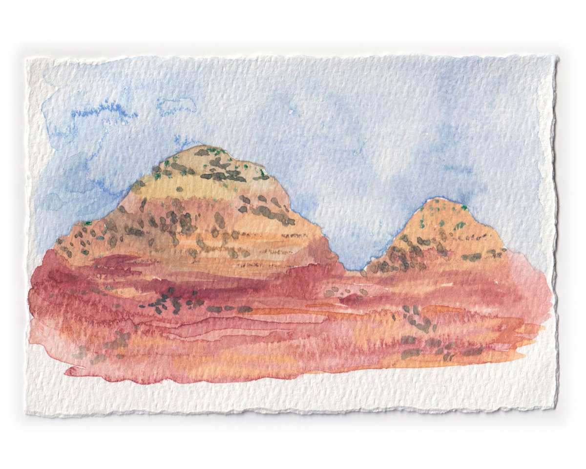 Sedona Watercolor 14