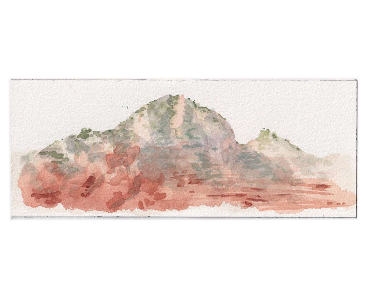 Sedona Watercolor 16