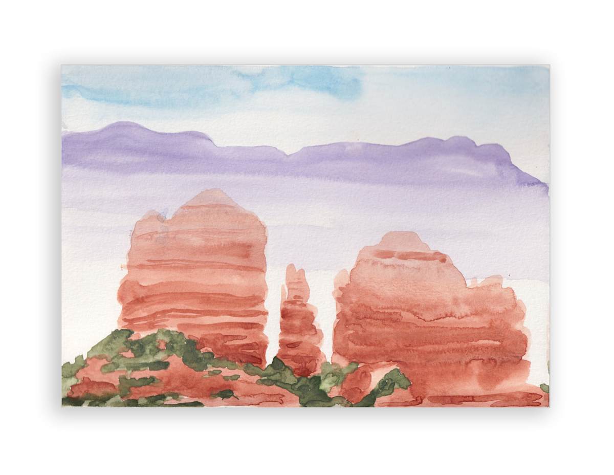 Sedona Watercolor 18
