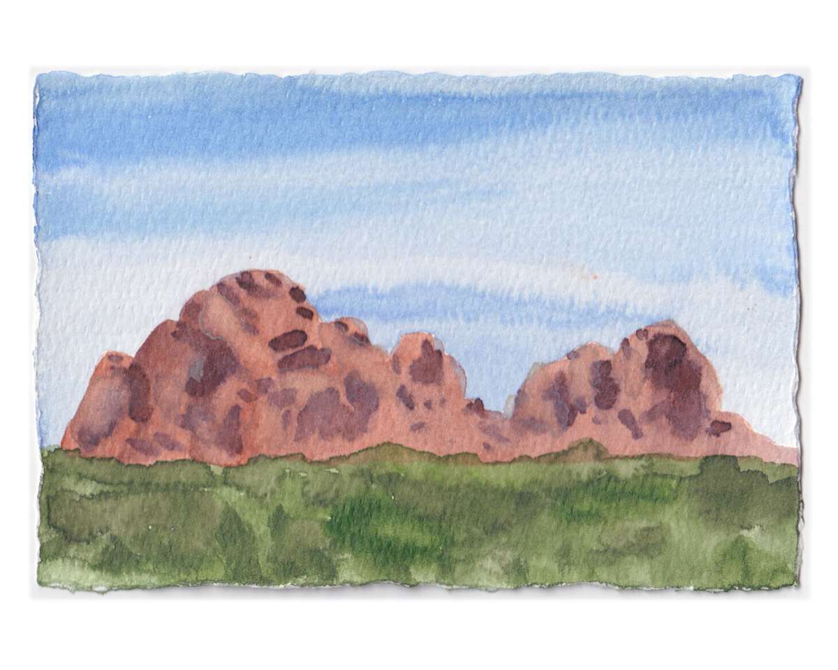 Sedona Watercolor 2