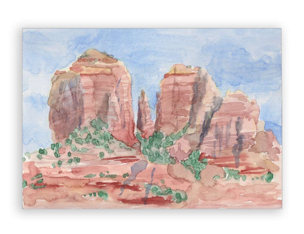 Sedona Watercolor 3