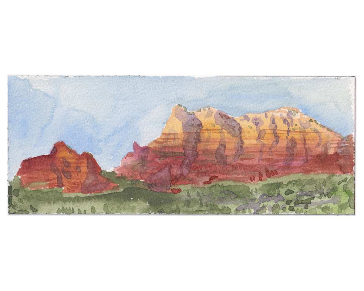 Sedona Watercolor 4