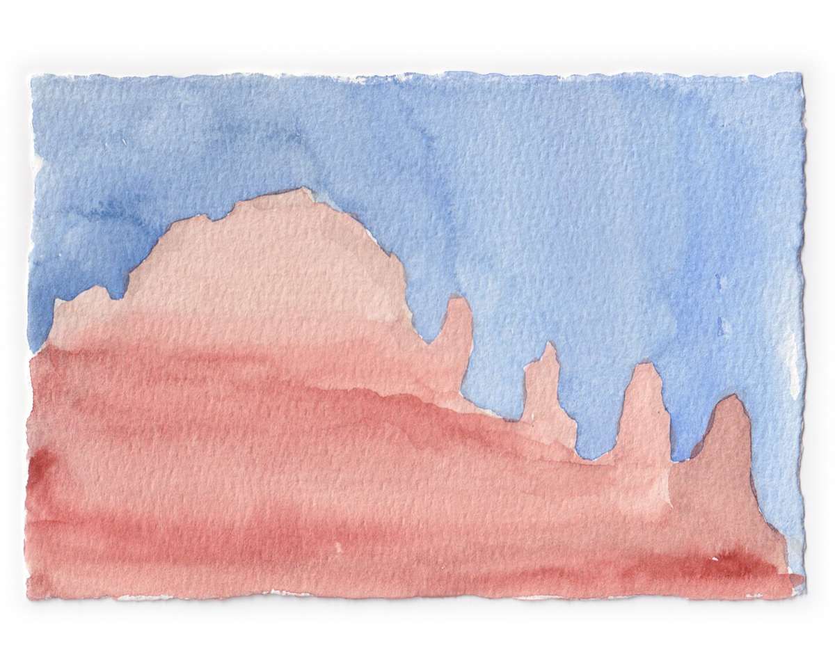 Sedona Watercolor 9