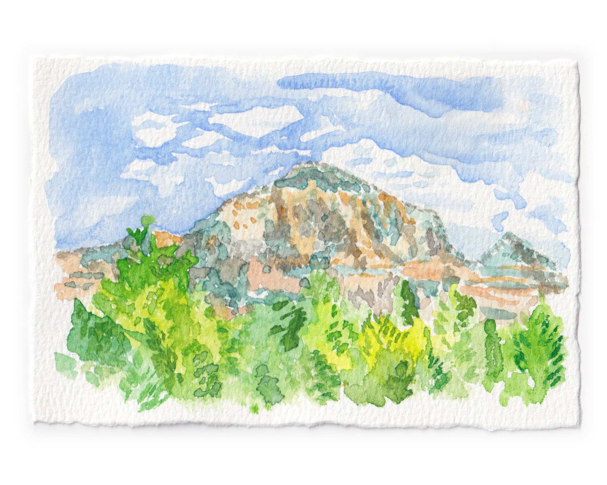 Sedona Watercolor 21